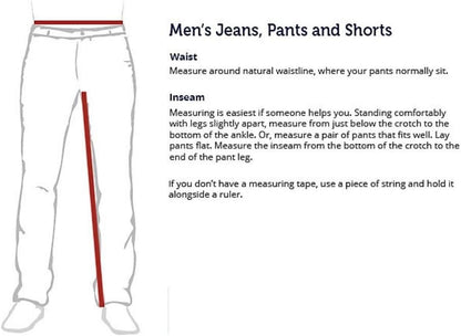 Authentics Men'S Classic Relaxed Fit Five Pocket Jean Short