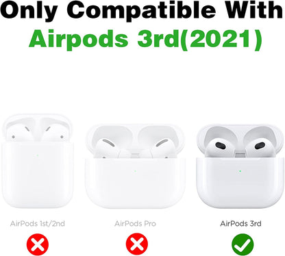 Case for Airpods 3 3Rd Generation Cute Soft Silicone 3D Funny Fun for Air Pod 3 (2021) Cover Unique Fashion Food Design Skin Cartoon Cases (Cup Noodle)
