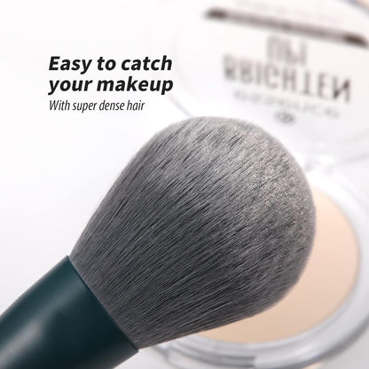 19Pcs Makeup Brush Set | with Cleaning Mat Makeup Sponge 17Pcs Makeup Brushes for Foundation,Powder, Contour, Bronzer, Concealer, Eyeshadow