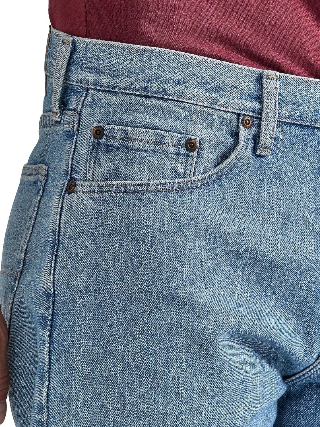 Authentics Men'S Classic Relaxed Fit Five Pocket Jean Short