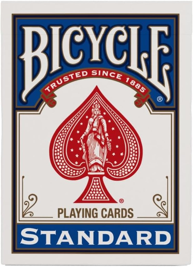 Standard Rider Back Playing Cards, Poker Size, 12 Pack, Classic Decks of Cards for Poker, Blackjack, Casino Games & Family Game Night