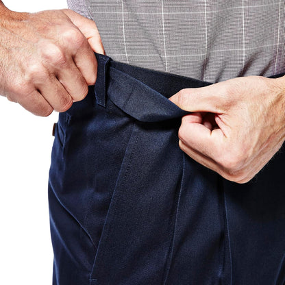 Men'S Premium No Iron Khaki Classic Fit Pleat Front Pant (Regular and Big & Tall Sizes)