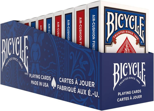 Standard Rider Back Playing Cards, Poker Size, 12 Pack, Classic Decks of Cards for Poker, Blackjack, Casino Games & Family Game Night