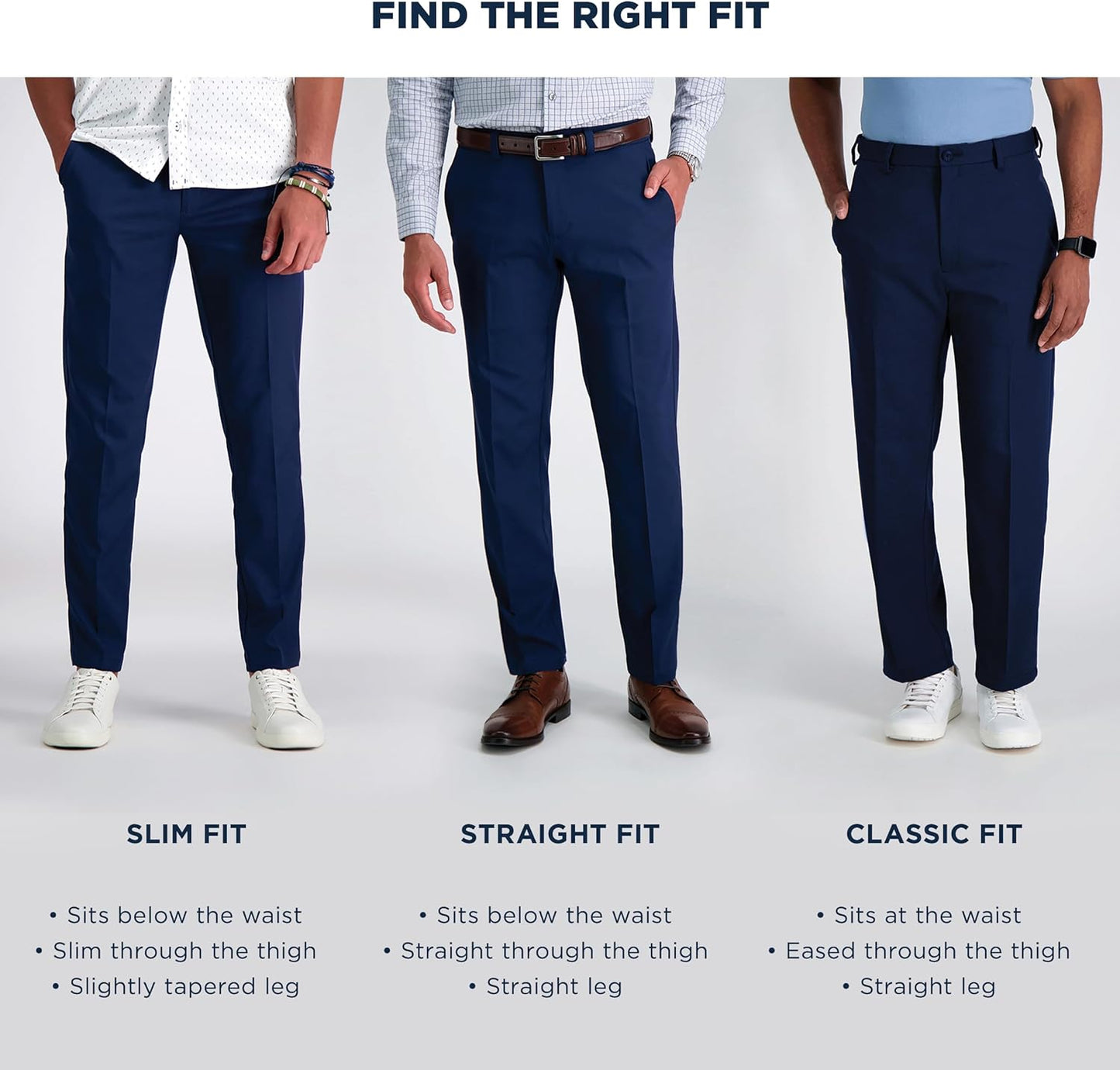 Men'S Premium No Iron Khaki Classic Fit Pleat Front Pant (Regular and Big & Tall Sizes)