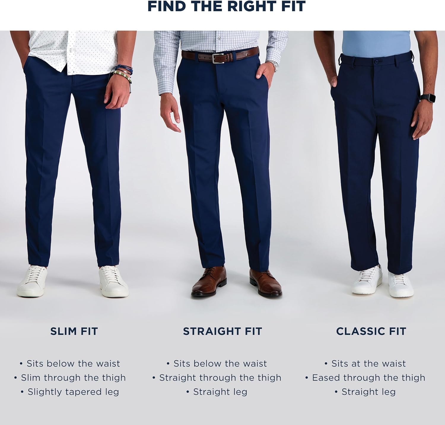 Men'S Premium No Iron Khaki Classic Fit Pleat Front Pant (Regular and Big & Tall Sizes)