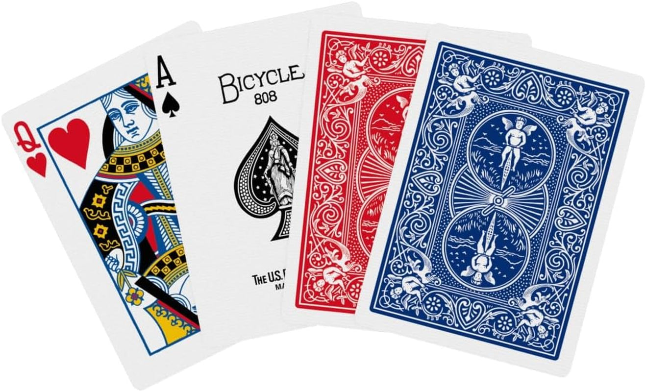 Standard Rider Back Playing Cards, Poker Size, 12 Pack, Classic Decks of Cards for Poker, Blackjack, Casino Games & Family Game Night