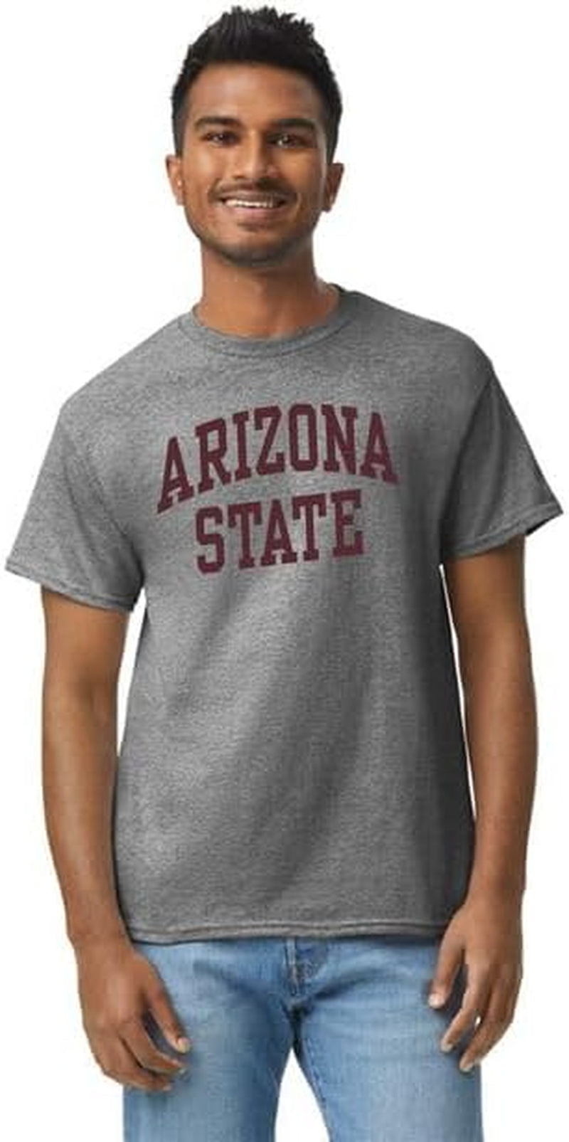 Short Sleeve T-Shirt with Classic Arch Logo, Adult Unisex