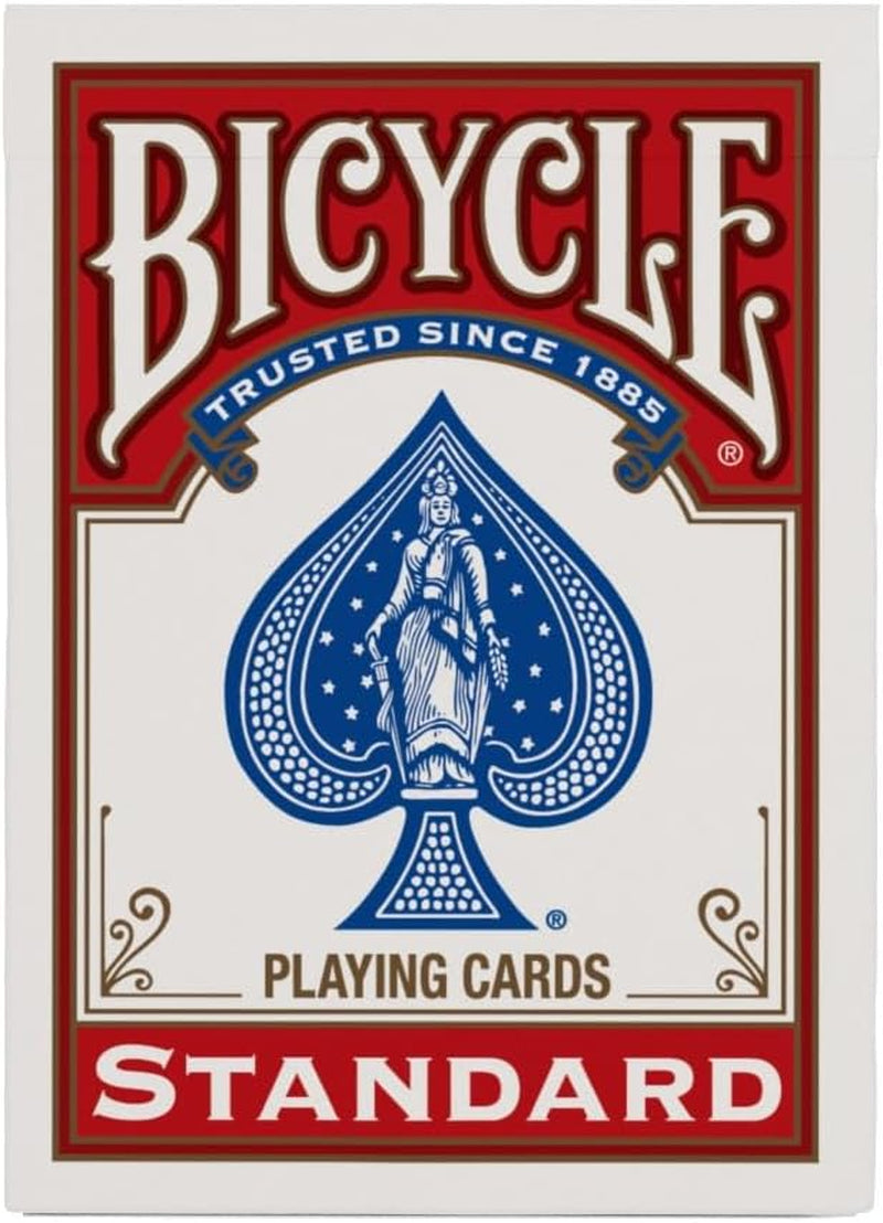Standard Rider Back Playing Cards, Poker Size, 12 Pack, Classic Decks of Cards for Poker, Blackjack, Casino Games & Family Game Night