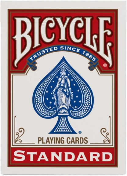 Standard Rider Back Playing Cards, Poker Size, 12 Pack, Classic Decks of Cards for Poker, Blackjack, Casino Games & Family Game Night