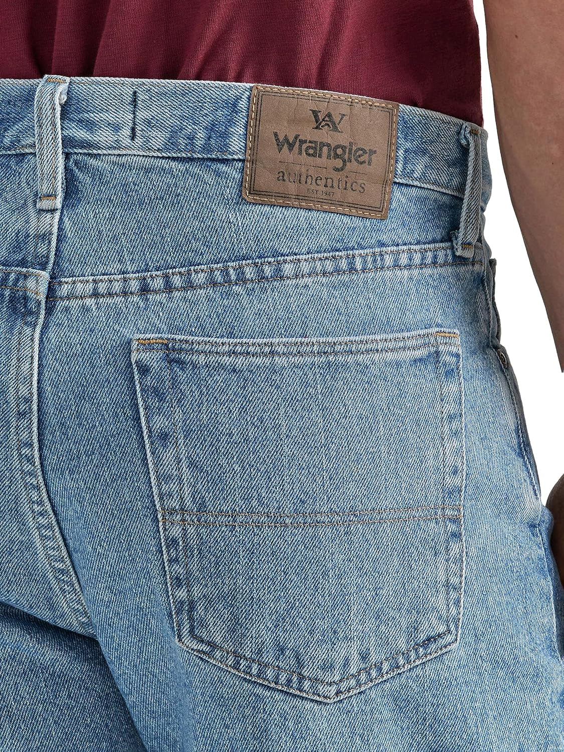 Authentics Men'S Classic Relaxed Fit Five Pocket Jean Short