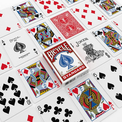 Standard Rider Back Playing Cards, Poker Size, 12 Pack, Classic Decks of Cards for Poker, Blackjack, Casino Games & Family Game Night